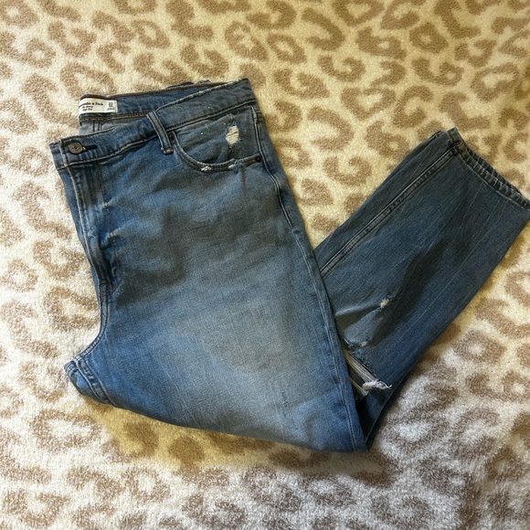 Abercrombie & Fitch High Rise Skinny Jeans size 33 - Picture 4 of 6